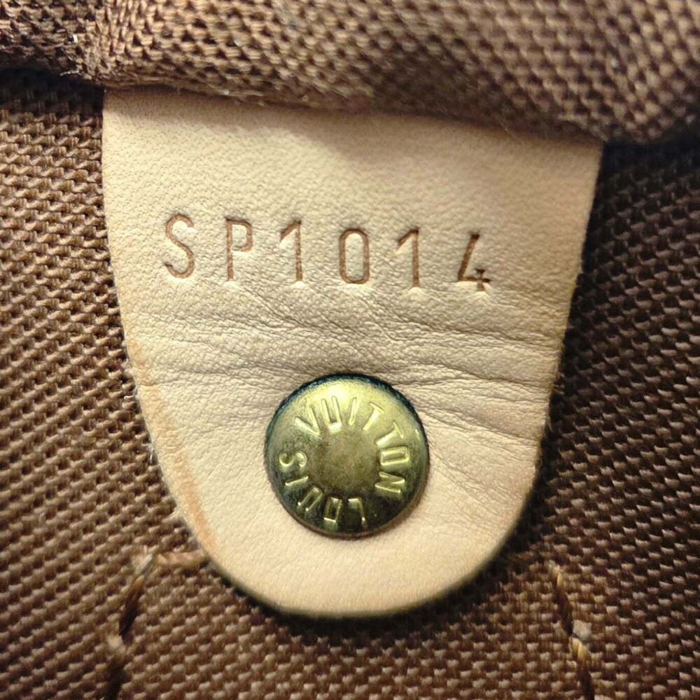 LOUIS VUITTON Brown Monogram Speedy 25 Boston Bag - Picture 14 of 14